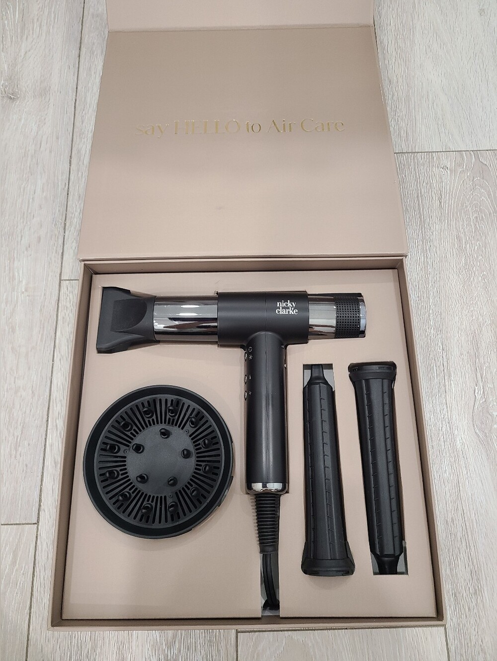 Nicky Clarke AirStyle Pro multi-styler, air wrap, and hair dryer